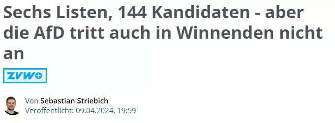 10.04.2024 ZVW online Ausgabe