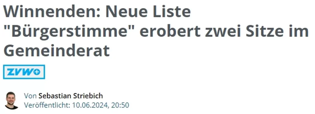 11.06.2024 ZVW online Ausgabe